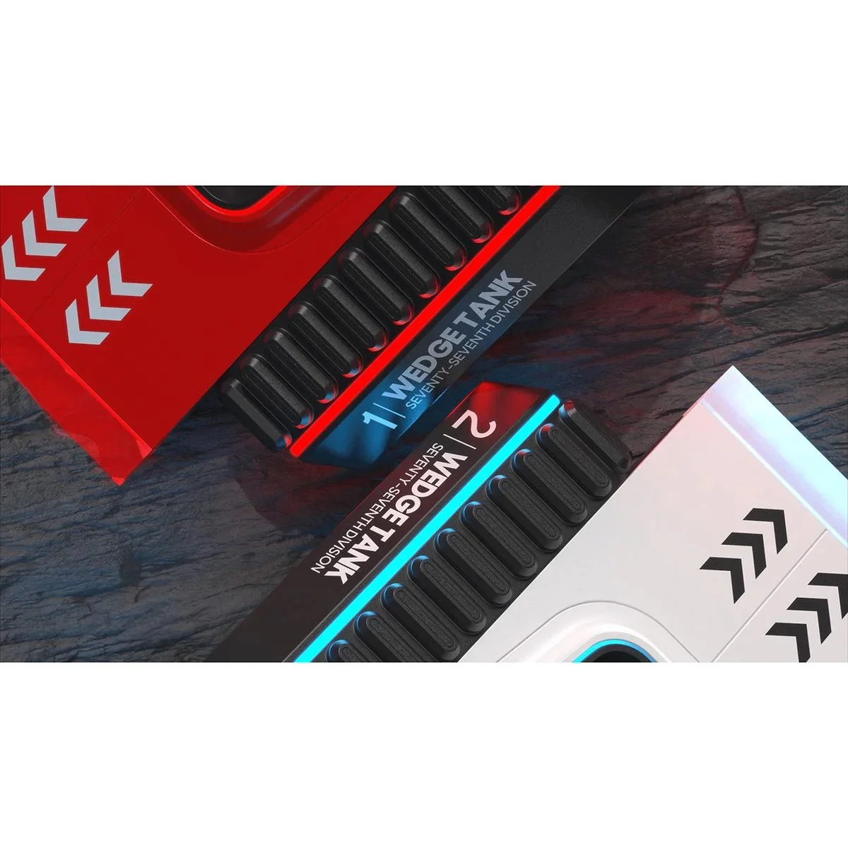 Sharper Image RC Battle Tracks - für zwei Spieler - mit Licht- und Soundeffekten - 1