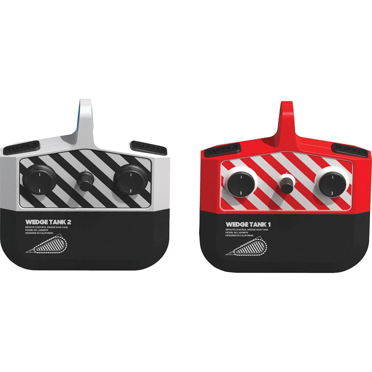 Sharper Image RC Battle Tracks - für zwei Spieler - mit Licht- und Soundeffekten - 6