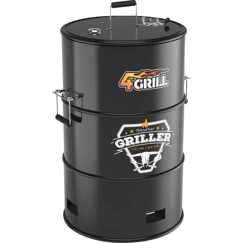 4Grill 4-in-1- BBQ mit 4Grill-Tragekoffer - 4