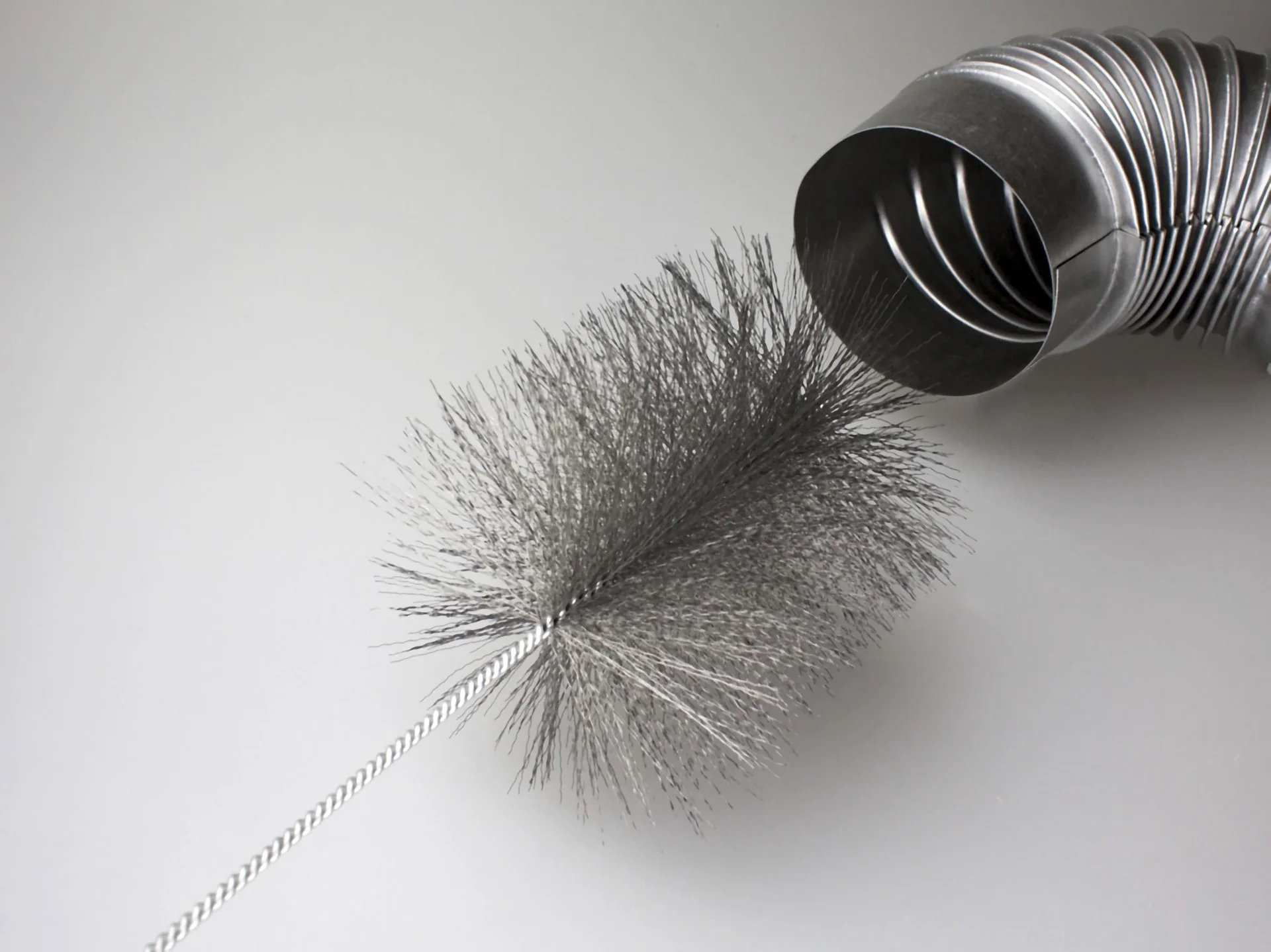 Ofenrohrreiniger - Bürste (Stahldraht) - 1