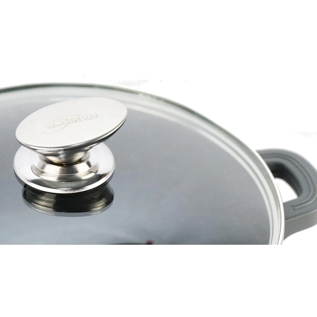 Kochtopf/Kasserolle - mit Deckel - 28 cm - Schwarz - 5