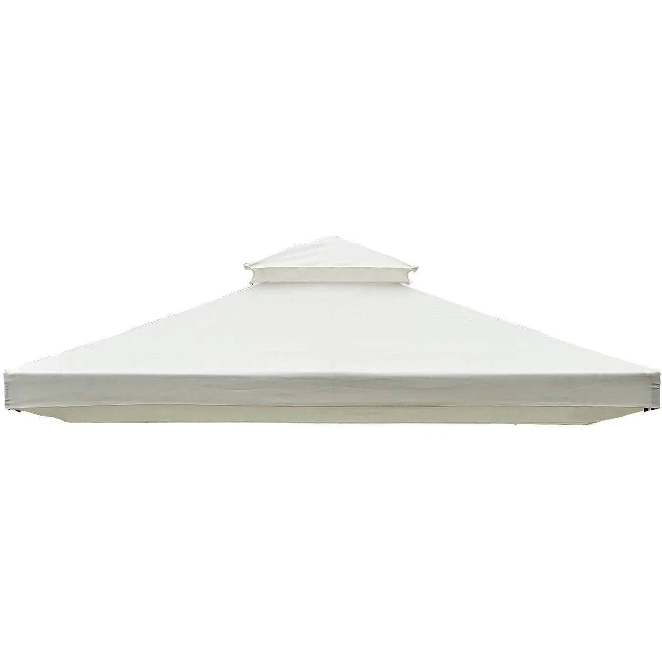 Ersatzdach 3x3m creme Dach für Metallpavillon - 1
