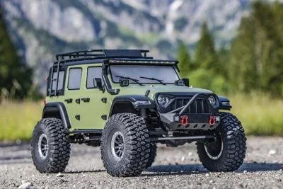 1:10 Green Power Elektro Modellauto RC Crawler "SHERPA CR3.4" OLIVE 4WD RTR - 0
