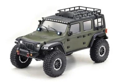 1:10 Green Power Elektro Modellauto RC Crawler "SHERPA CR3.4" OLIVE 4WD RTR - 2