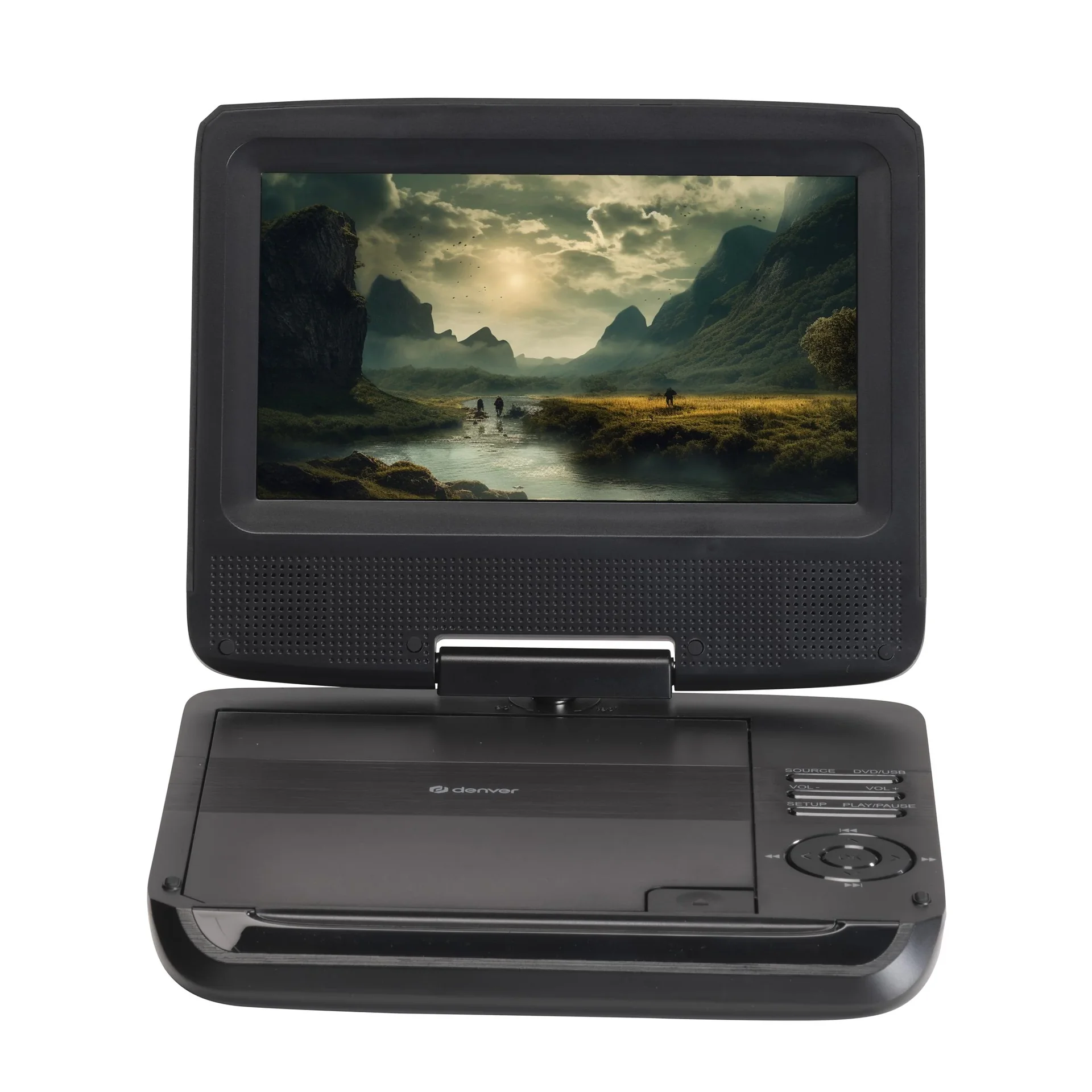 Tragbarer DVD Player mit 7 Zoll Display, Akku und AVI Wiedergabe - 3