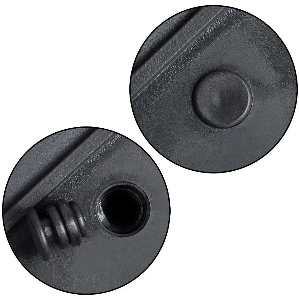 Polyrattan Pflanzgefäß creme 95x27x60cm - 0