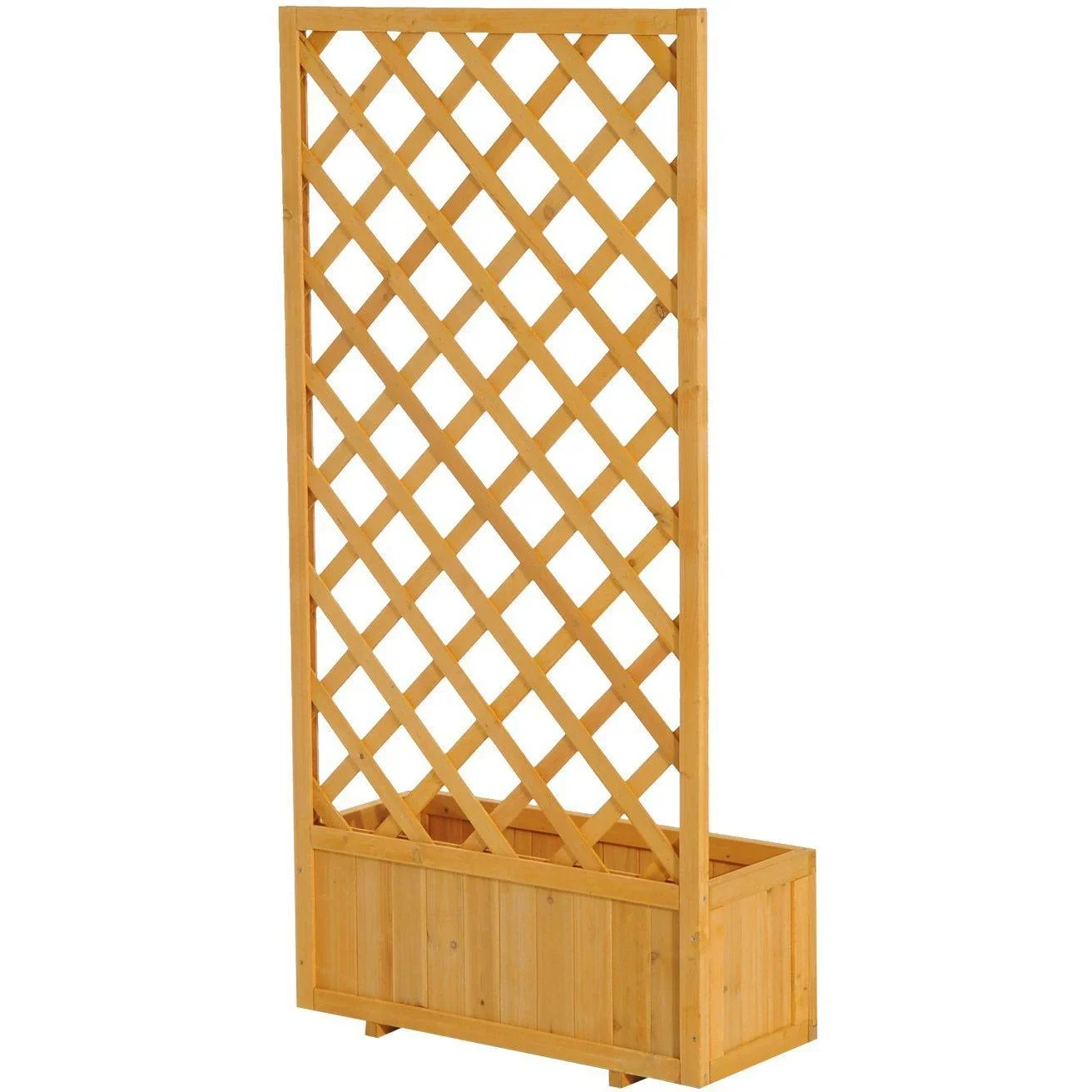 Pflanzkasten mit Rankgitter - 8