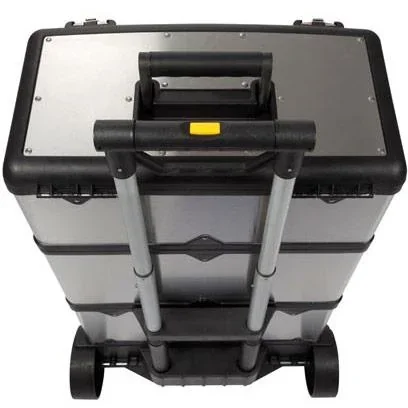 WERKZEUGTROLLY - ROSTFREIER STAHL - 570 x 354 x 830 mm - 2