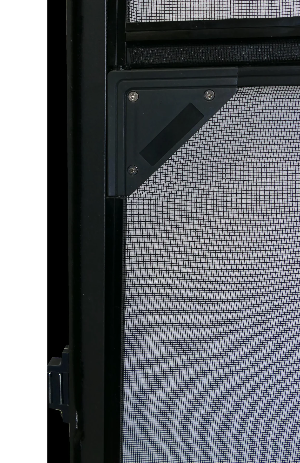 Teleskopierbarer Insektenschutz für Türen, 100 x 215cm, Anthrazit - 0