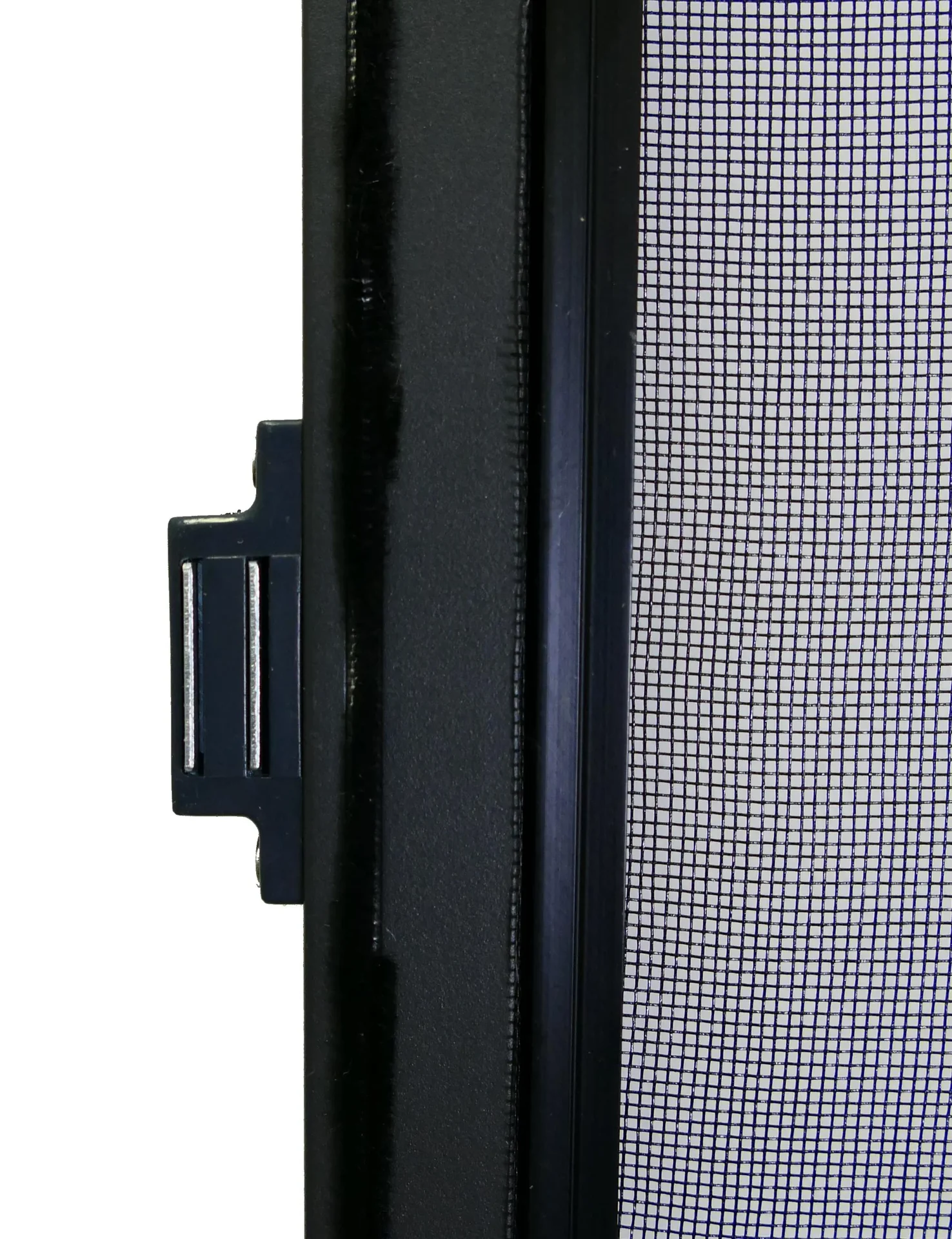 Teleskopierbarer Insektenschutz für Türen, 100 x 215cm, Anthrazit - 1