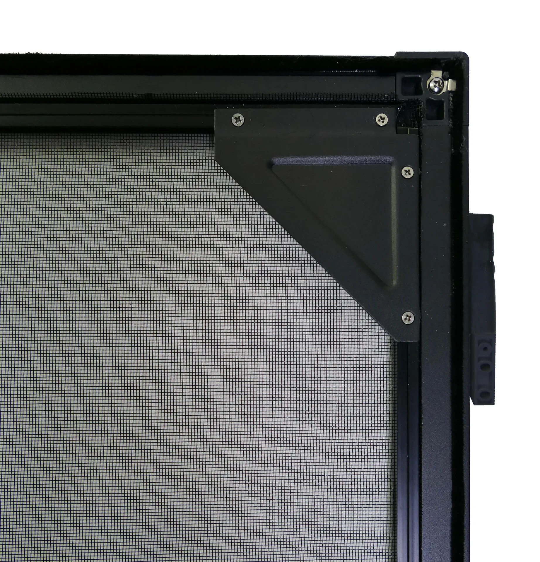 Teleskopierbarer Insektenschutz für Türen, 100 x 215cm, Anthrazit - 7