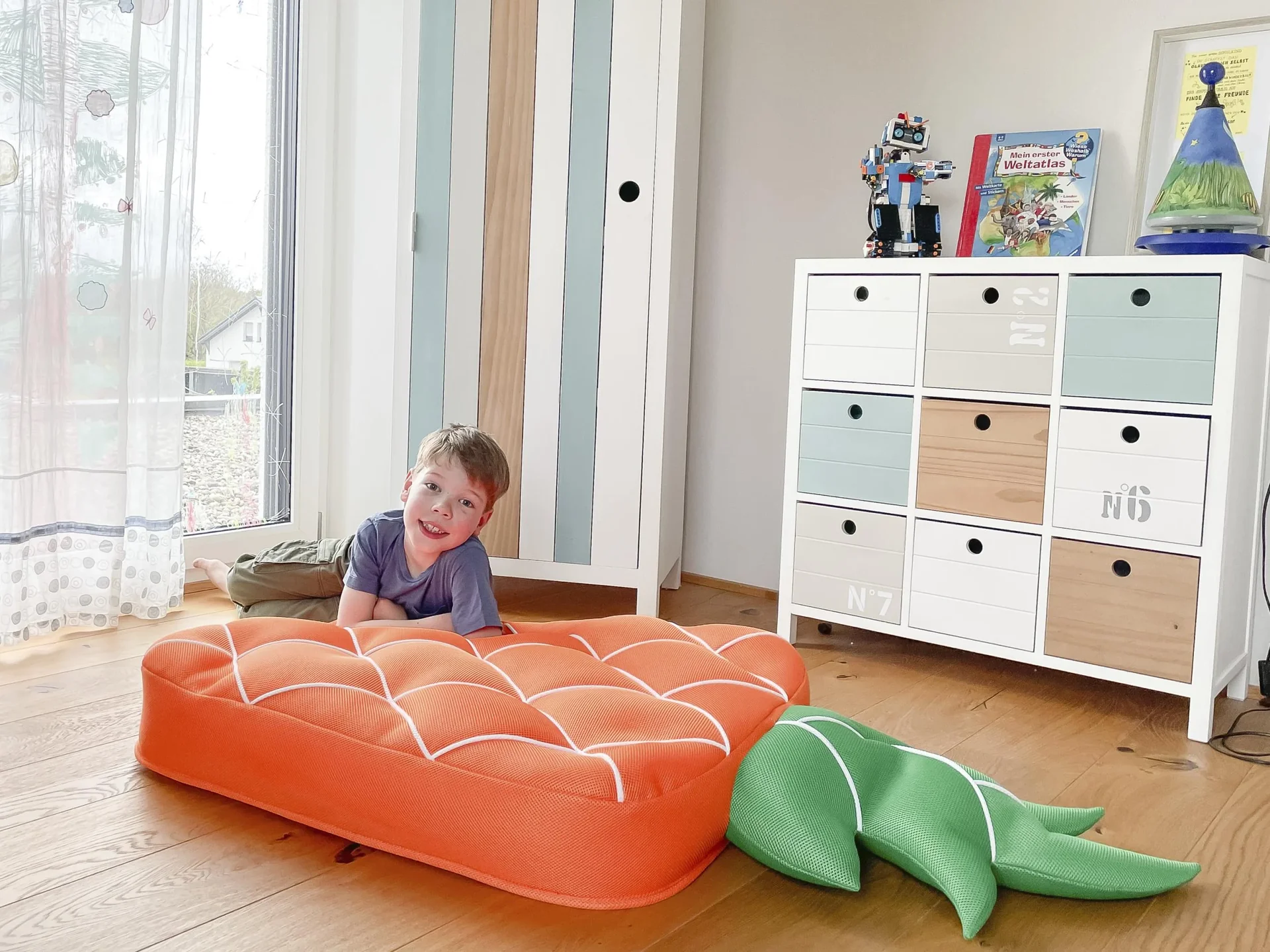 Pool Buddy Ananas orange, grün - 0