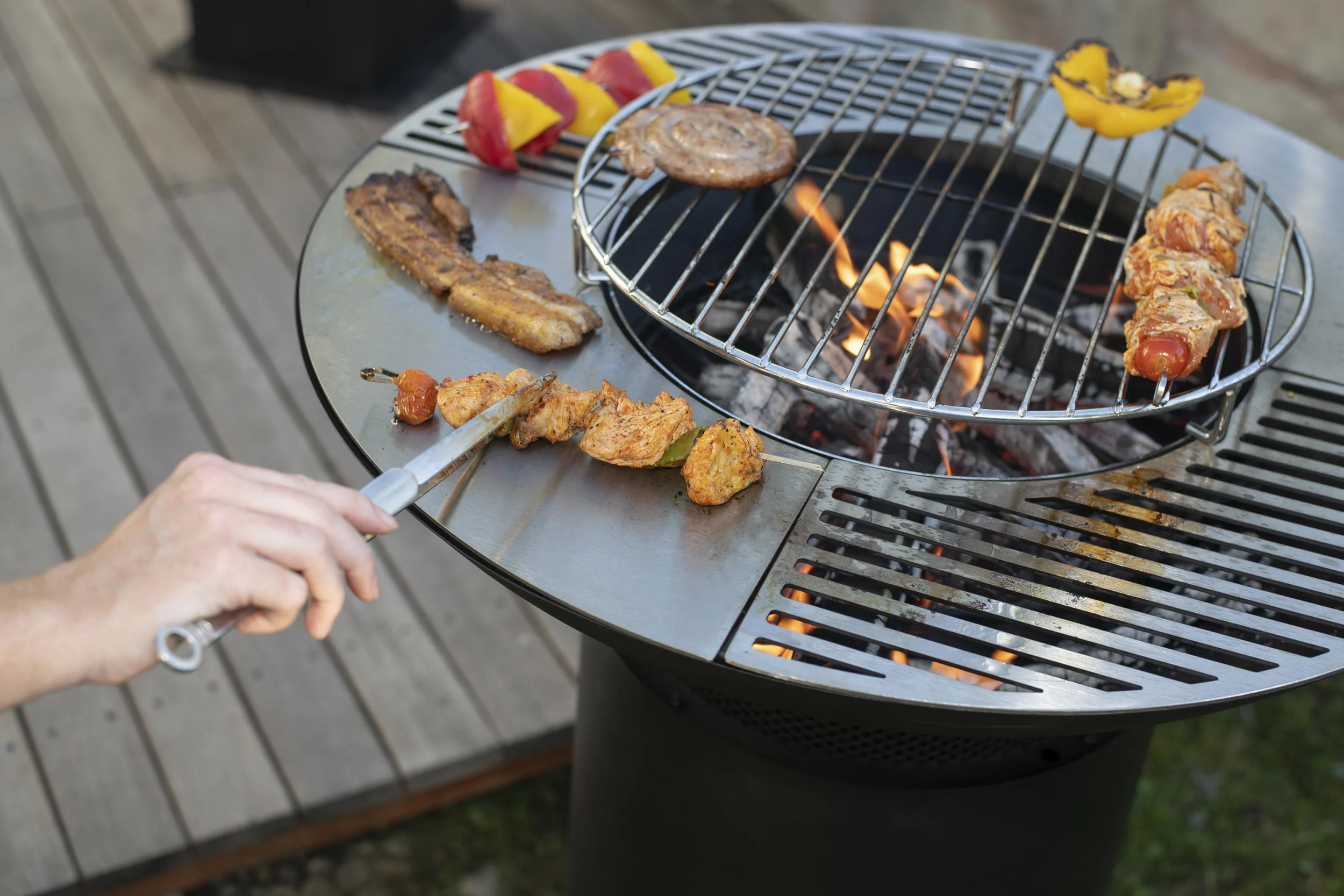 Westmann Grill, Plancha und Feuerplatte schwarz - 5