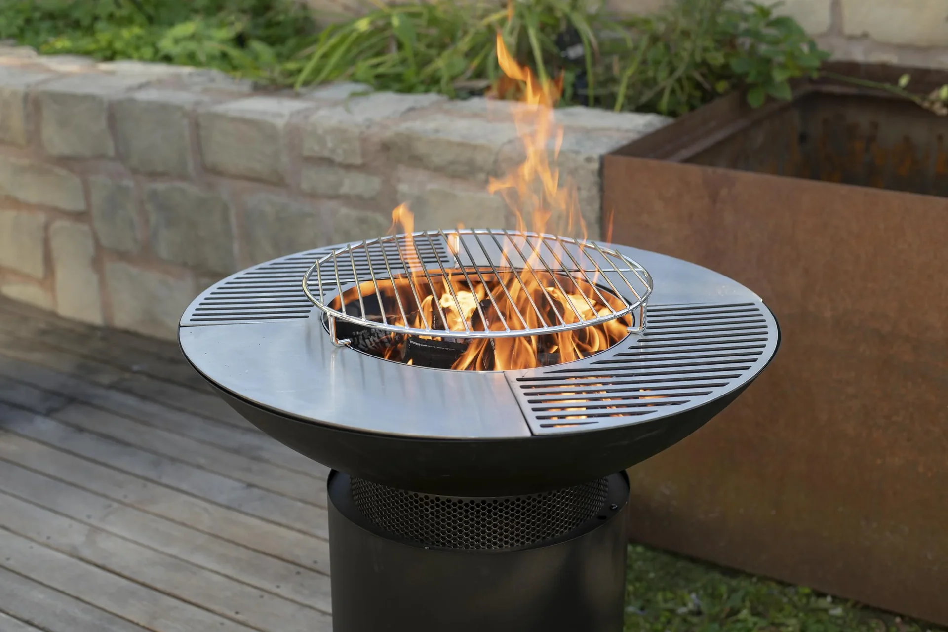 Westmann Grill, Plancha und Feuerplatte schwarz - 7