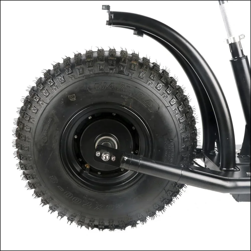 Forca E-Roller "Knumo" 45 km/h, 1500 Watt Safety Plus inklusive Blinkanlage, Gepäck-Case und Lithium-Akku schwarz - 5