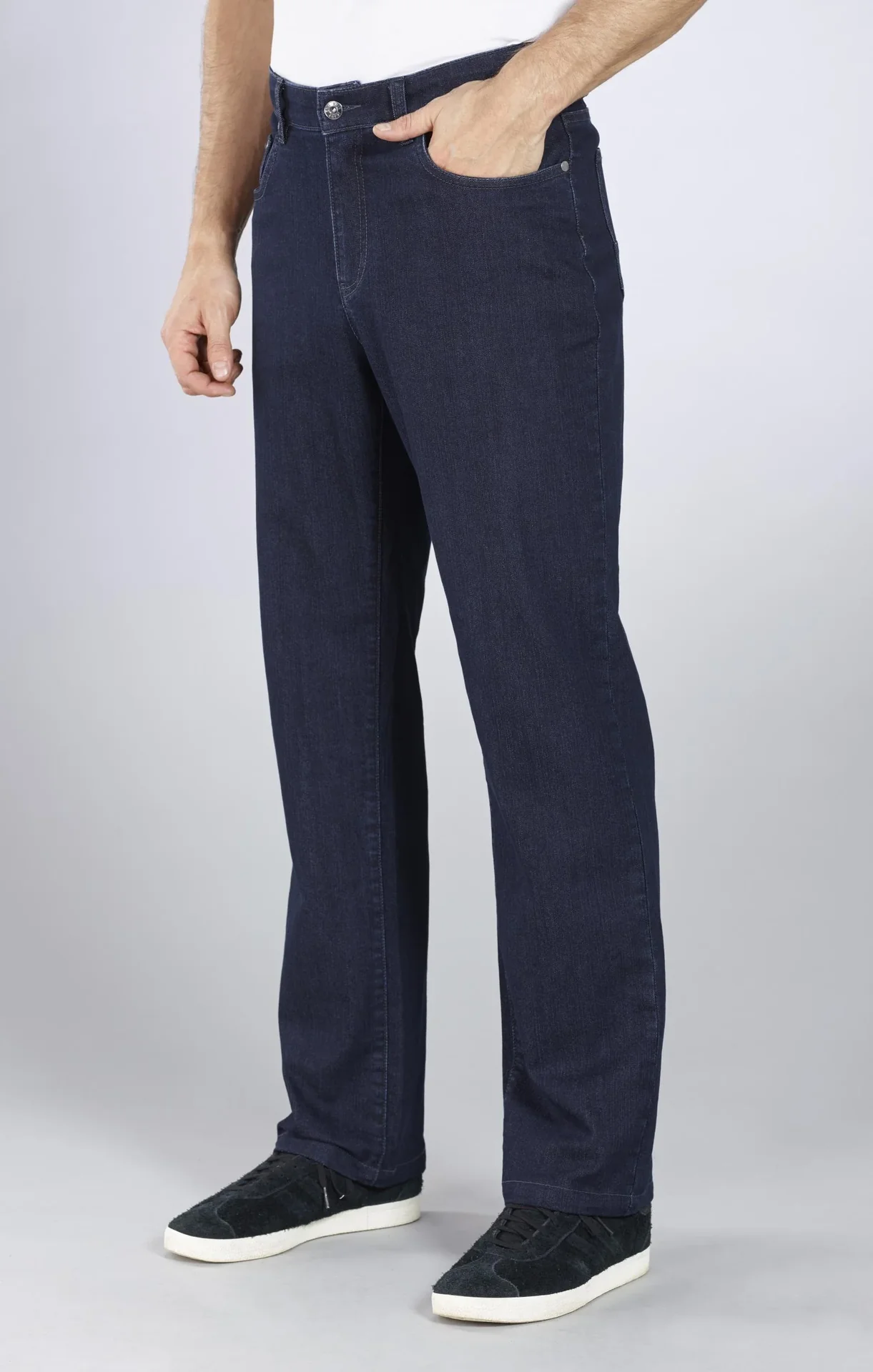 Radfahrer Jeans, Farbe bluestone, Gr.48 - 4