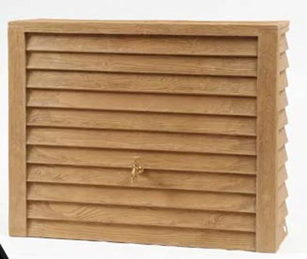 Regentonne / Regenspeicher "Woody Wandtank" - 350 L, lightwood - 1