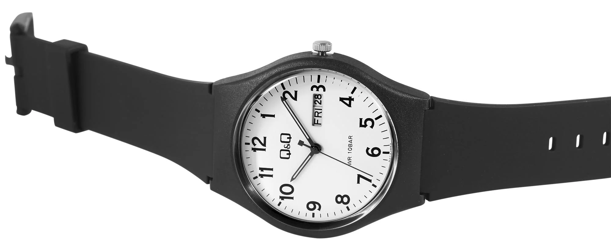 Unisex Armbanduhr mit Datumsanzeige und Quarzwerk - 0