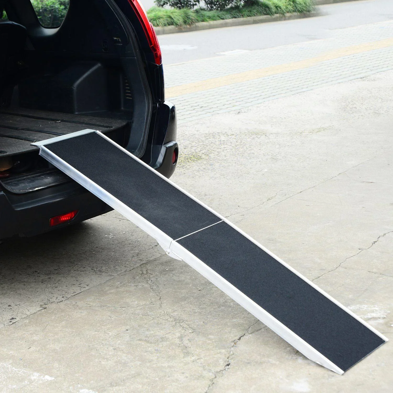 Alu Hunderampe PKW Einstiegshilfe klappbar - 0