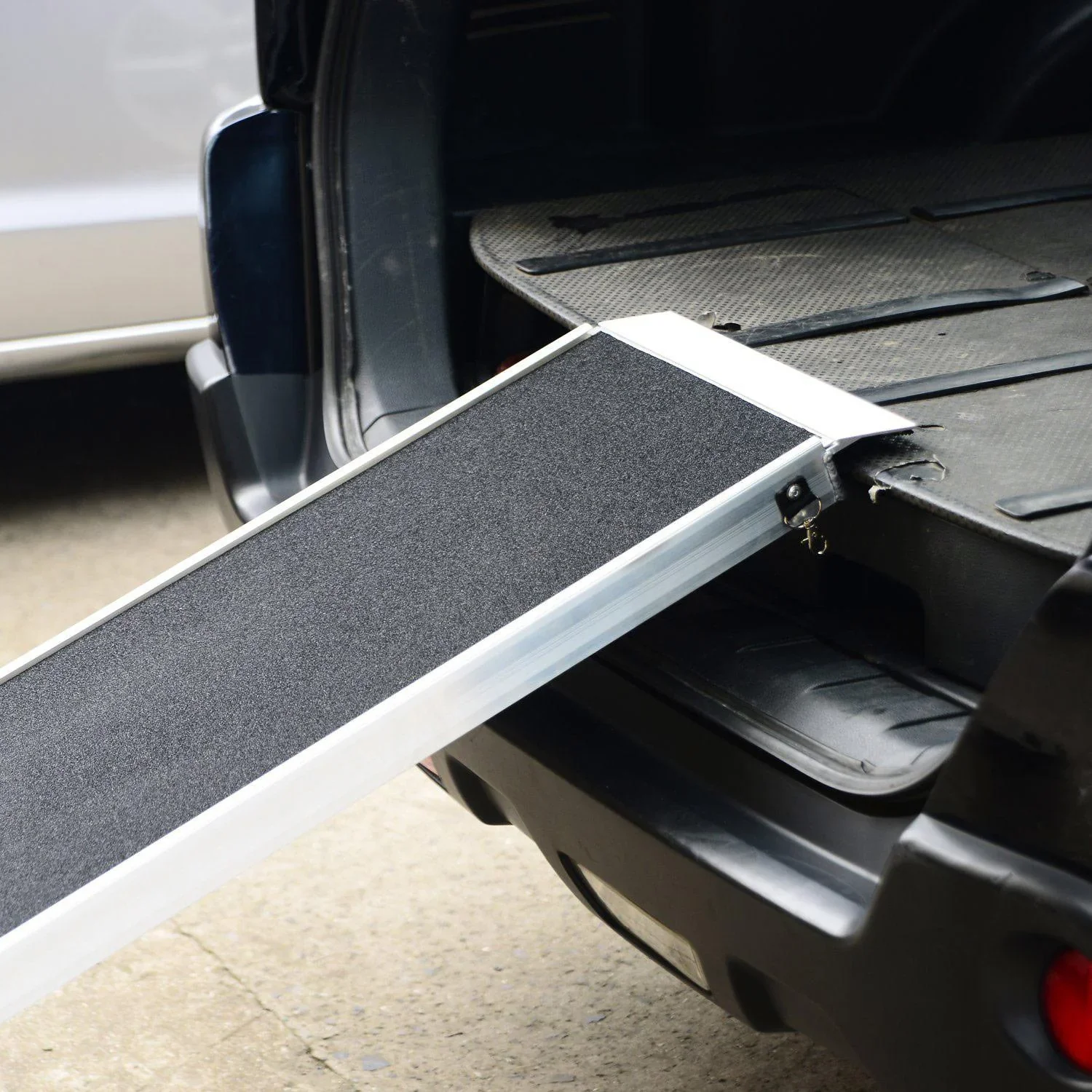 Alu Hunderampe PKW Einstiegshilfe klappbar - 4