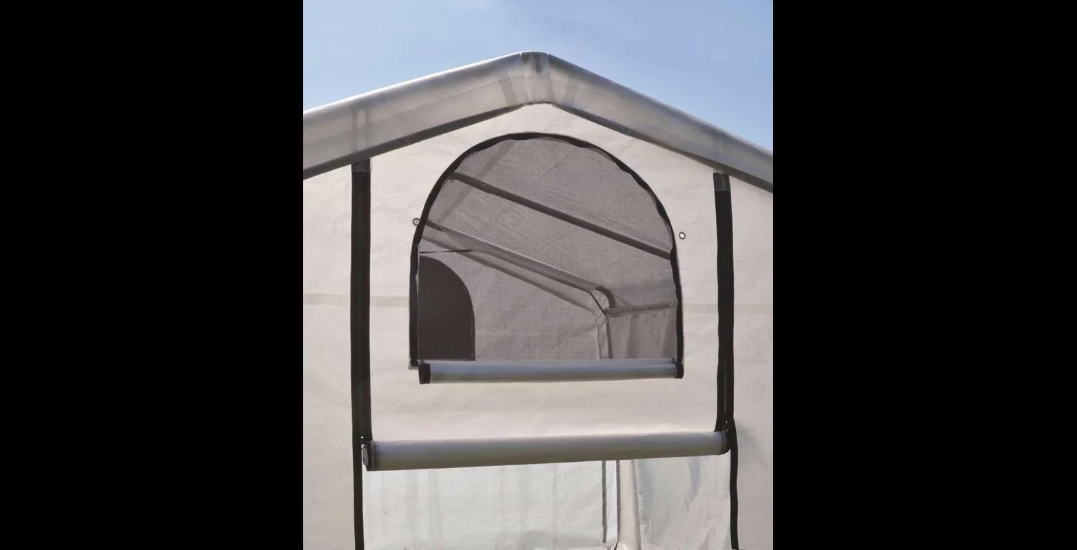 Gewächshaus 9 Quadratmeter mit optimaler Belüftung - 2