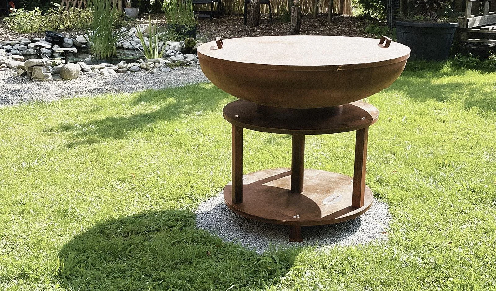 Feuerschale - Wikne mit Abdeckung - 0