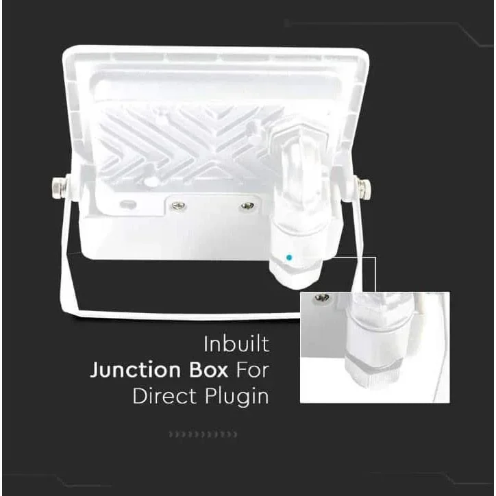 VT-138S LED-Flutlicht mit Sensor - 30 W - 2340 Lm - 3000K - Weiß - 0