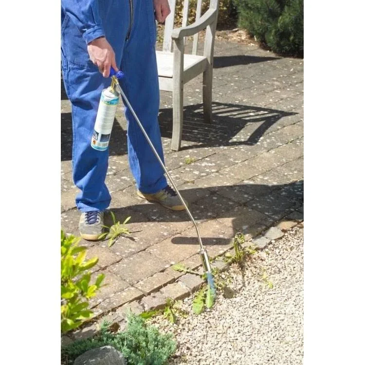 PZ9000 Unkrautvernichter + 2 Gasflaschen + Unkrautlöser + Gartenhandschuhe + Gartenabfallbeutel - 5