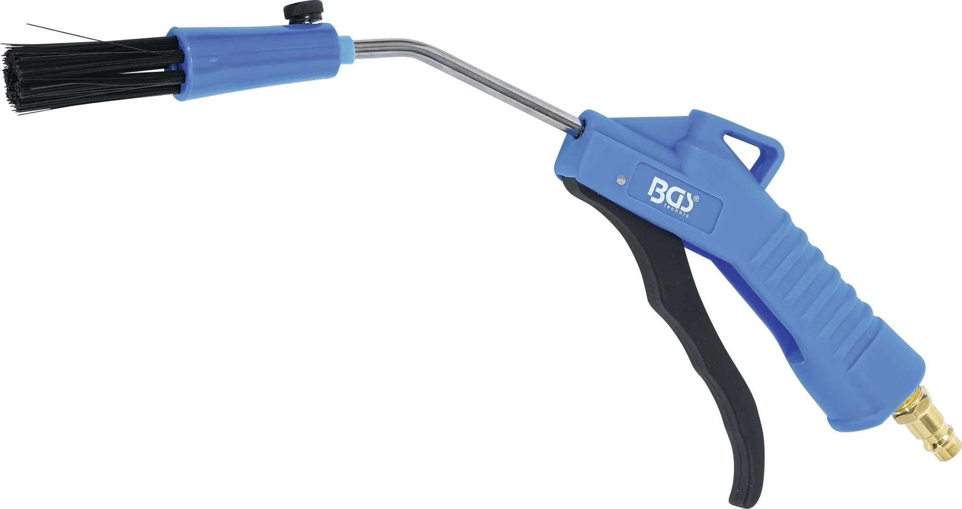 Druckluft-Ausblaspistole mit Pinsel - 3
