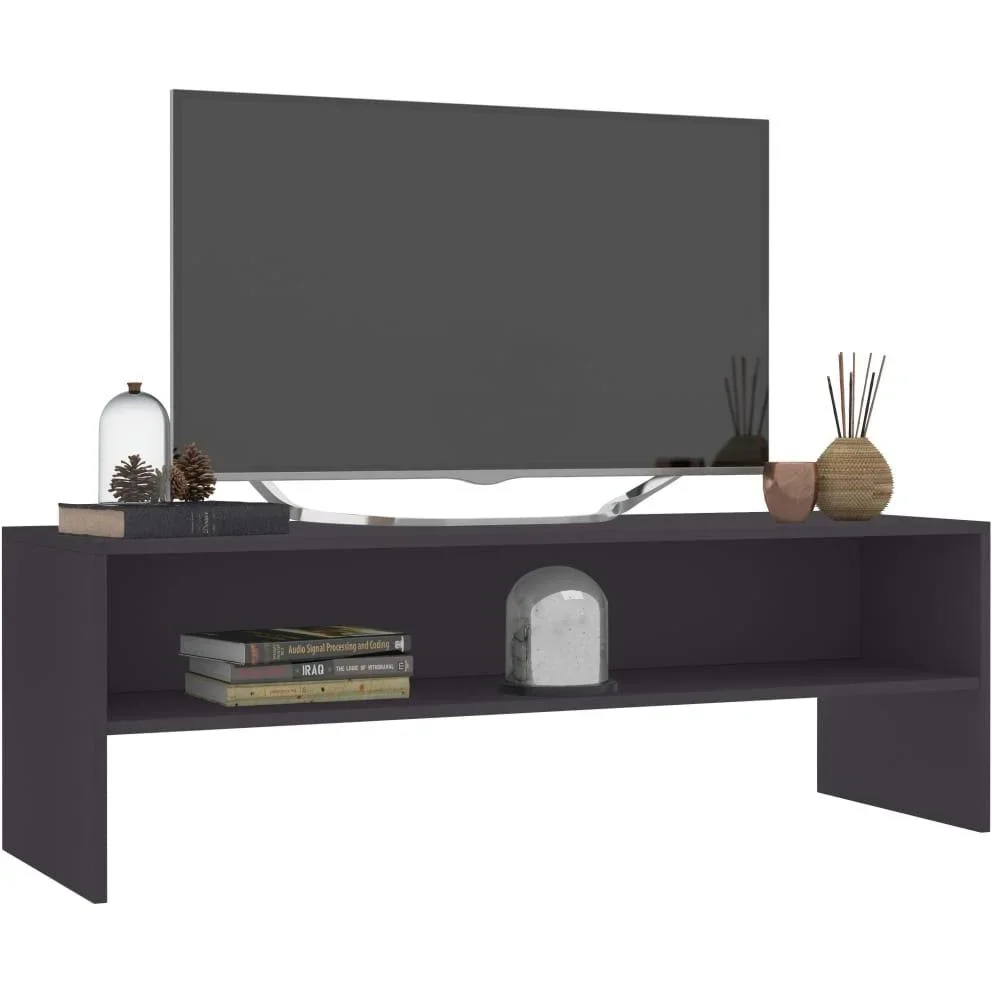 TV-Schrank 120x40x40 cm Spanplatte grau - 3