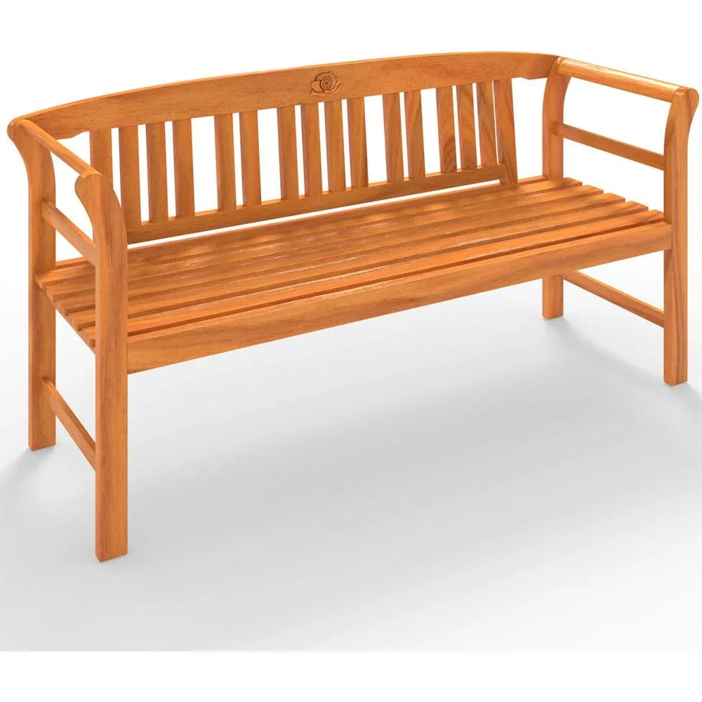 Gartenbank Rose Eukalyptusholz 158x43x82cm FSC-zertifiziert - 2
