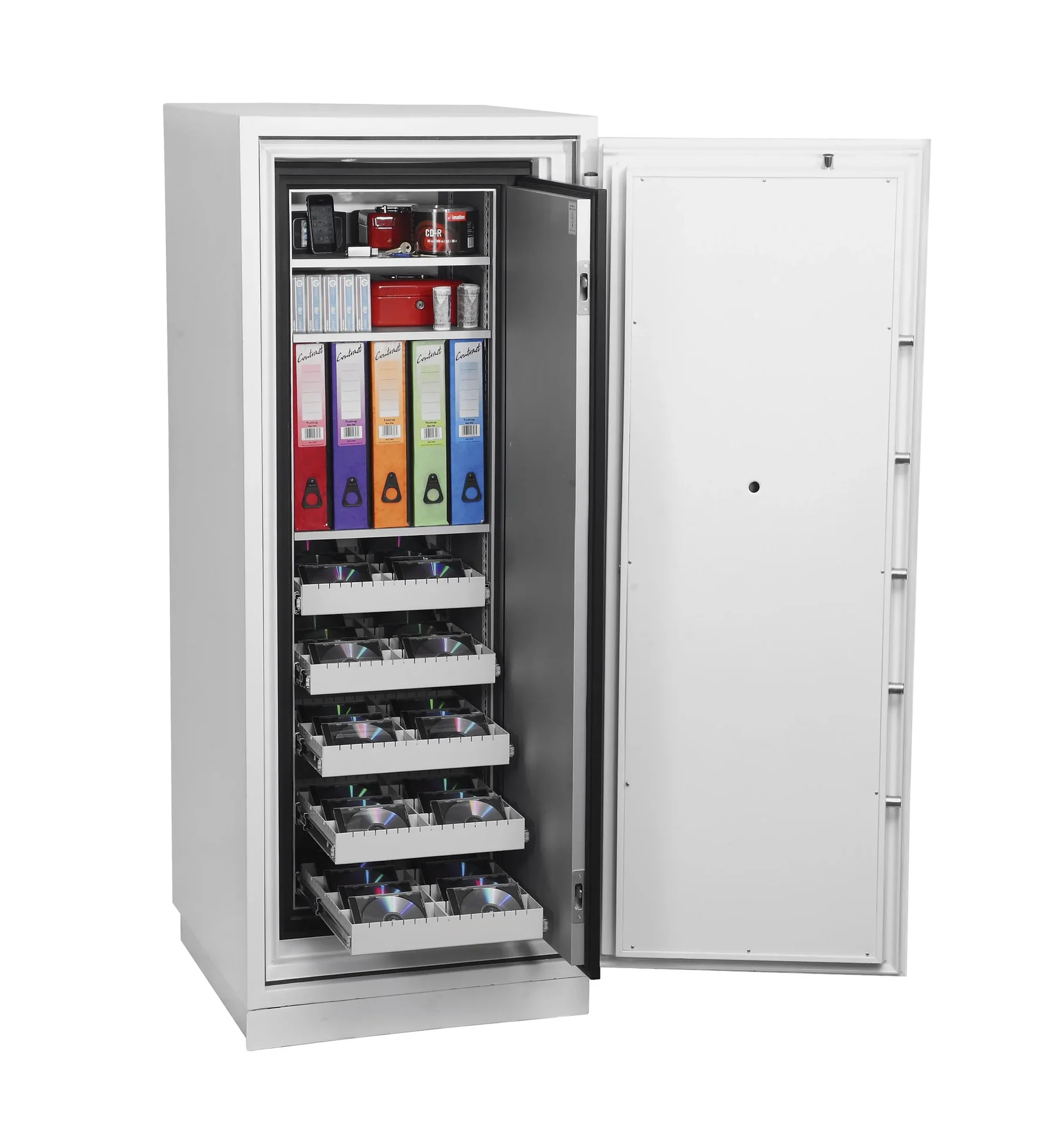 Datenschutztresor Data Commander Außenmaße 1685 x 690 x 720 mm, mit Schlüsselschloss - 9