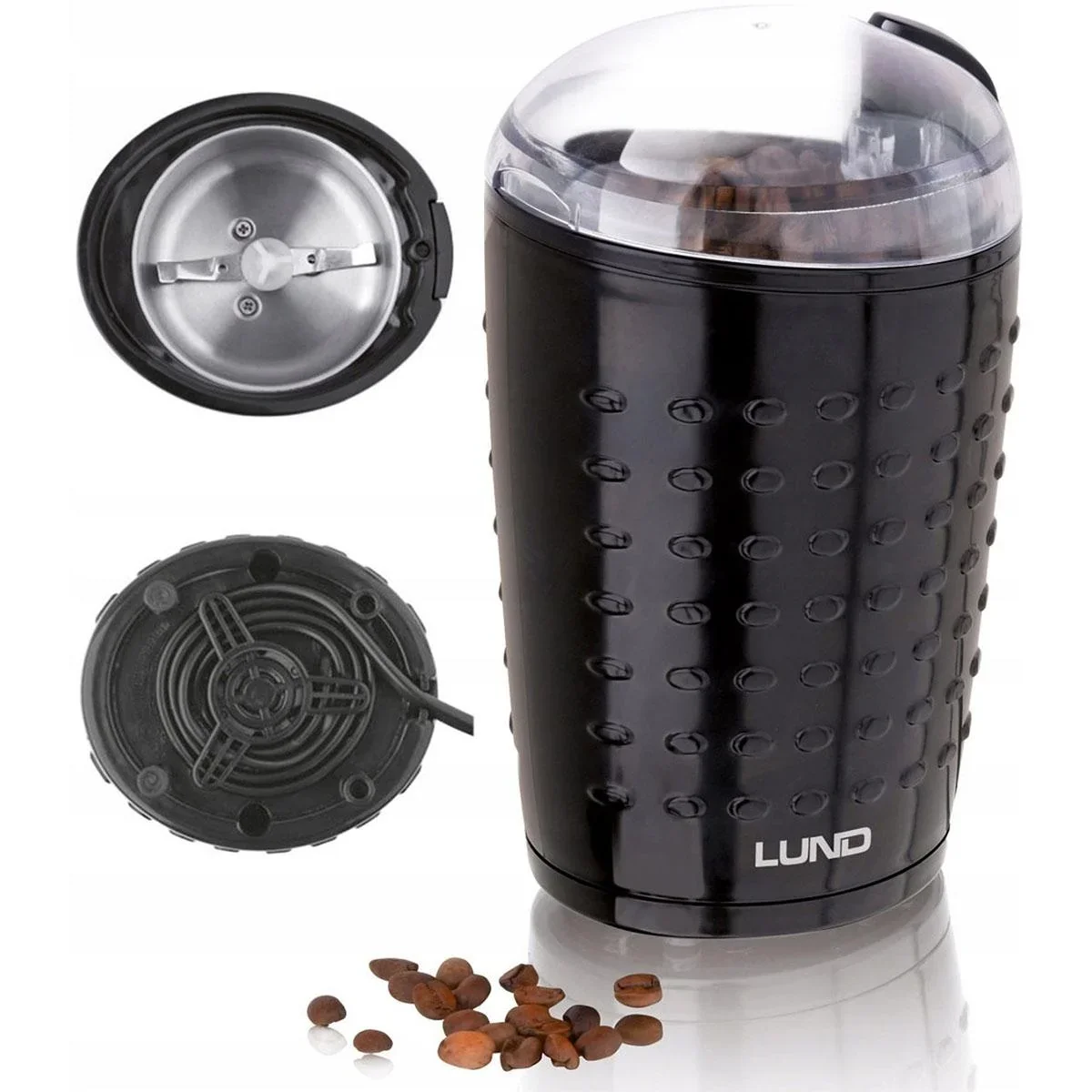 Kolbenmaschine mit elektrischer Kaffeemühle - Mit Milchaufschäumer - 5