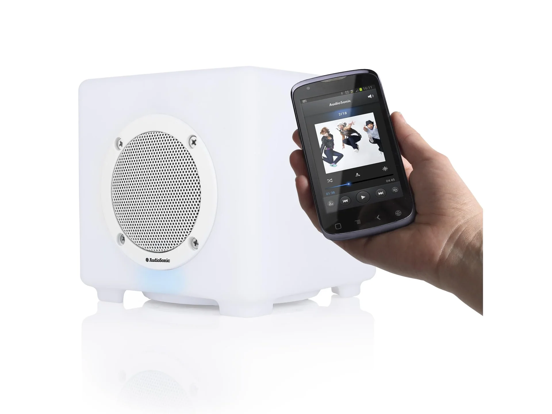 Outdoor Bluetooth Lautsprecher mit LED Farbwechsel - 2