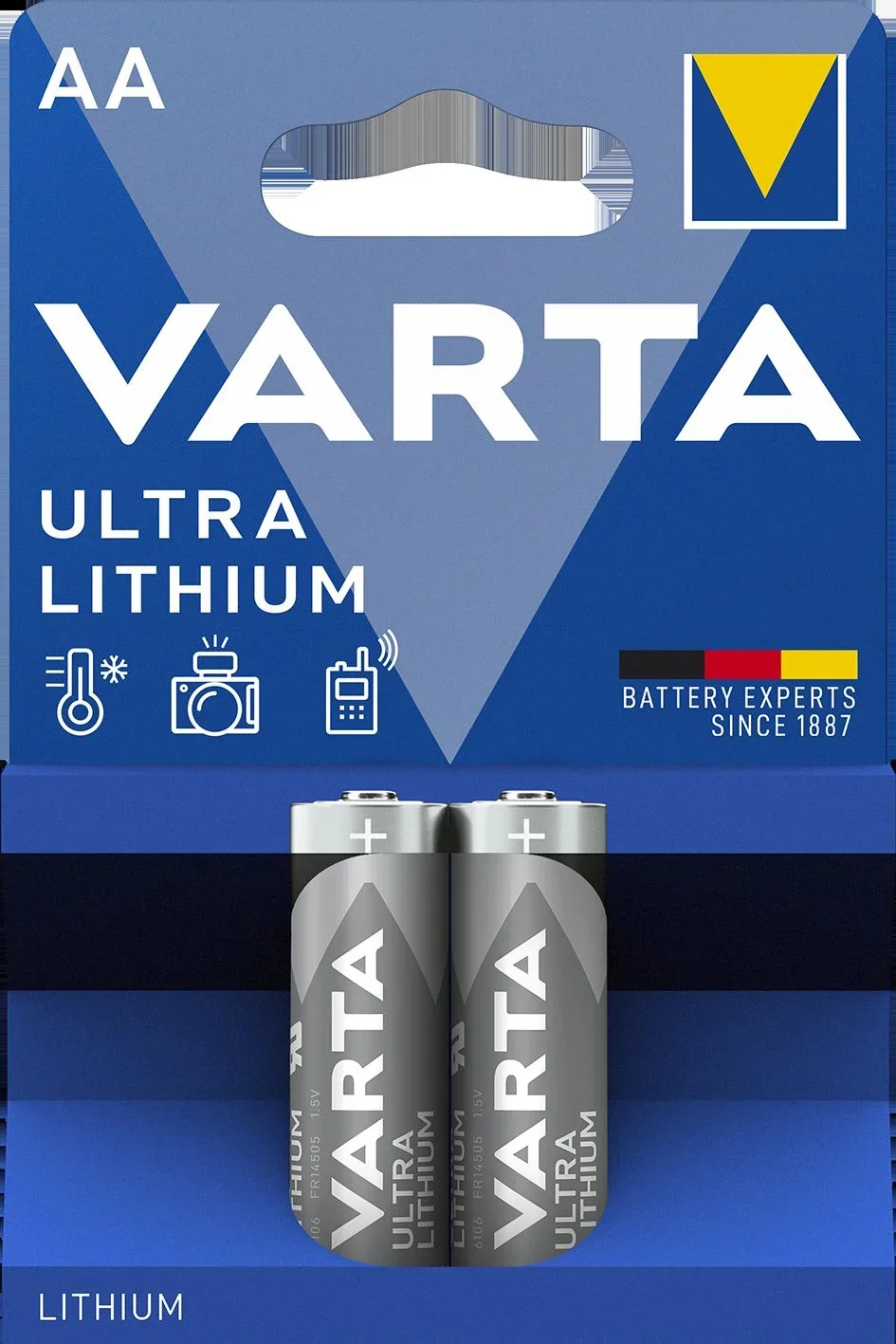 Ultra Lithium Mignon (AA) Batterie - 2 Stück - 0