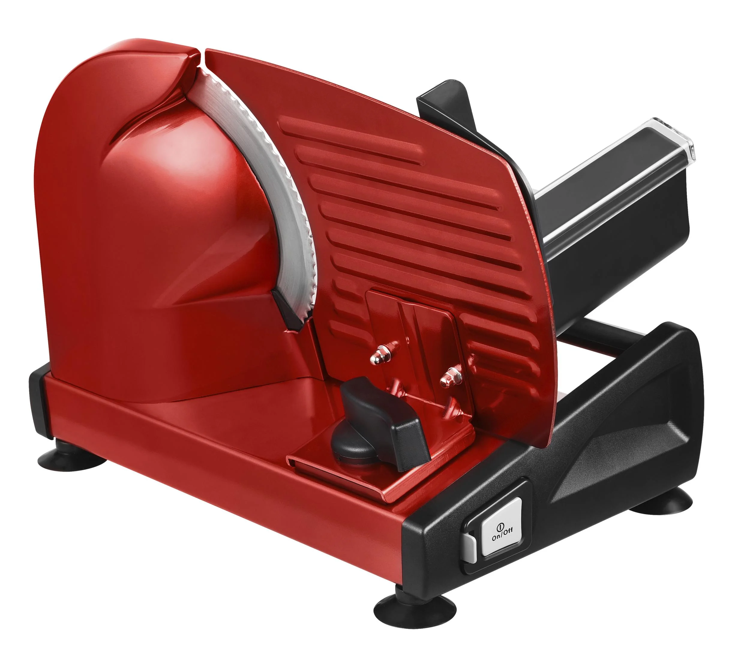 Allesschneider „TKG AS 1003 RD2M“ mit 2 Messern, rot, 150 Watt - 1