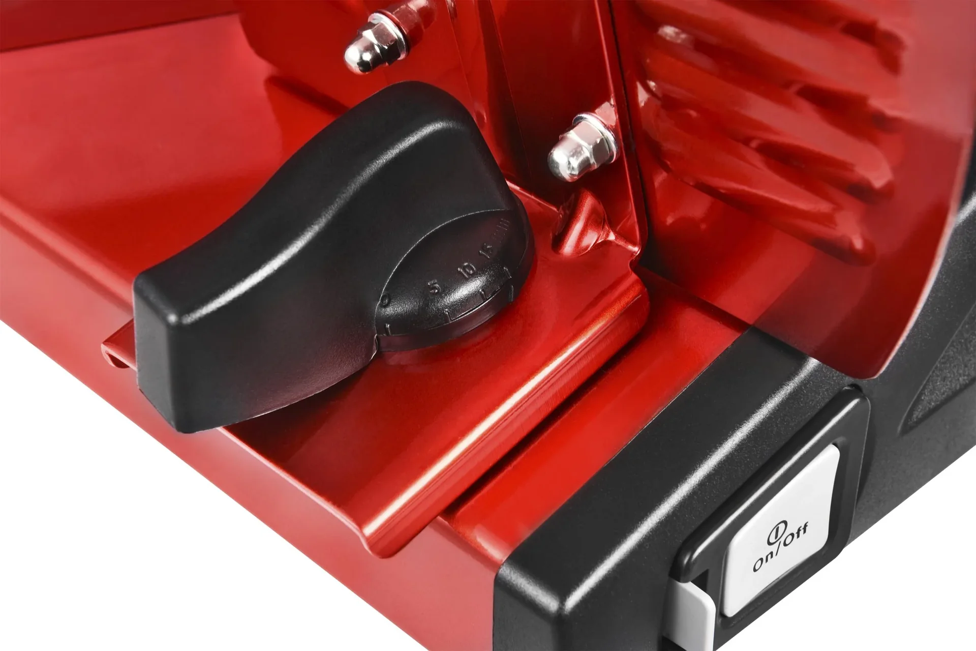 Allesschneider „TKG AS 1003 RD2M“ mit 2 Messern, rot, 150 Watt - 2