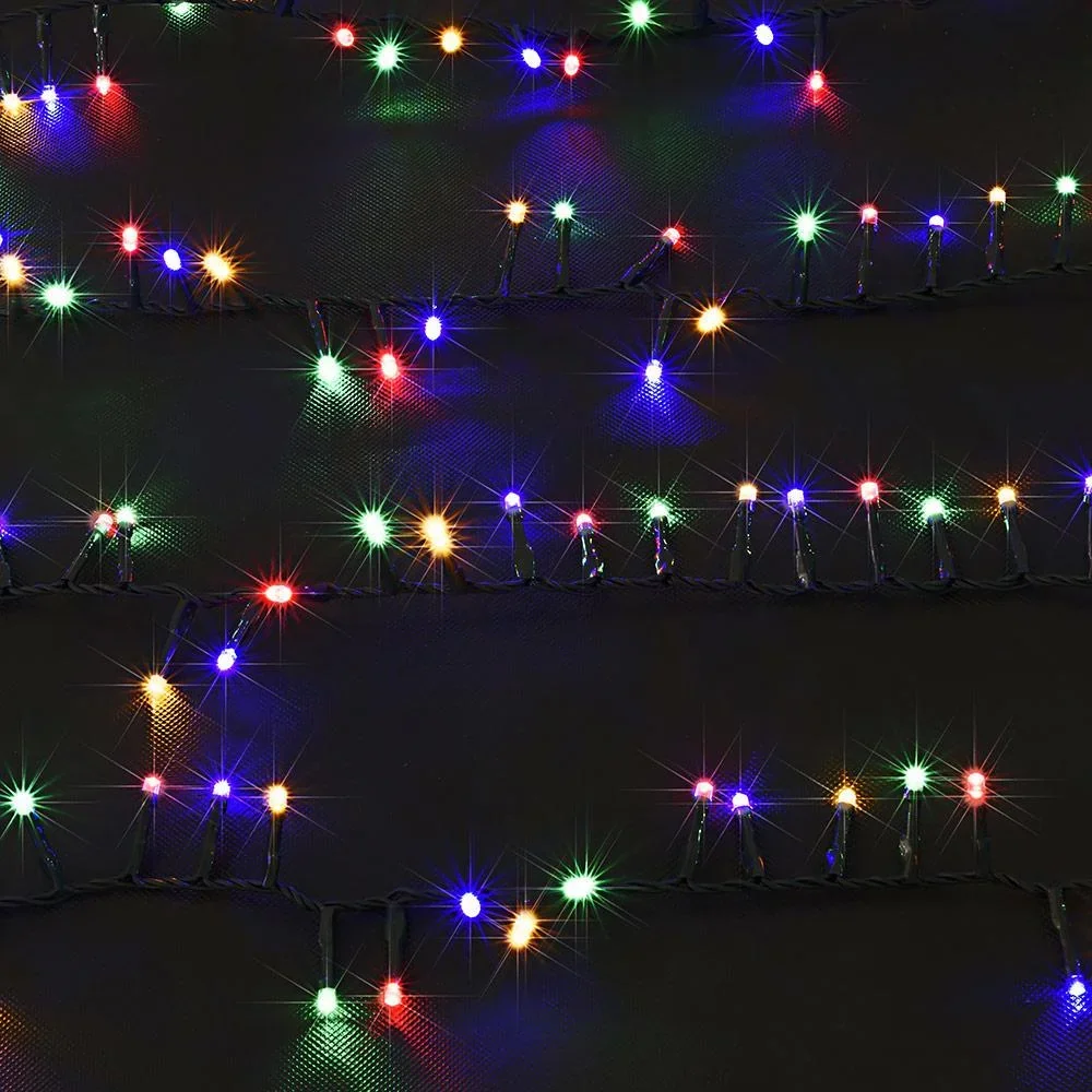 Weihnachtsbeleuchtung 14m für drinnen und draußen - 4