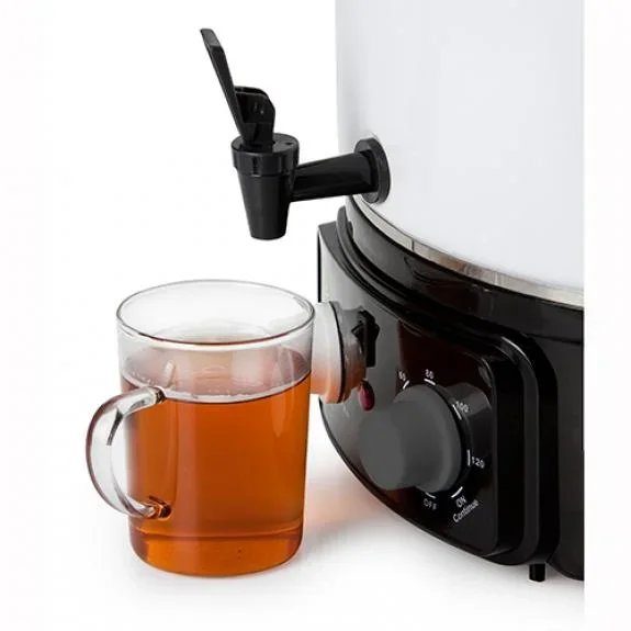 Einkochautomat „Deluxe“, 27 Liter, Edelstahl, 1800 Watt - Mit Thermostat, Zeitschaltuhr & Zapfhahn! - 2