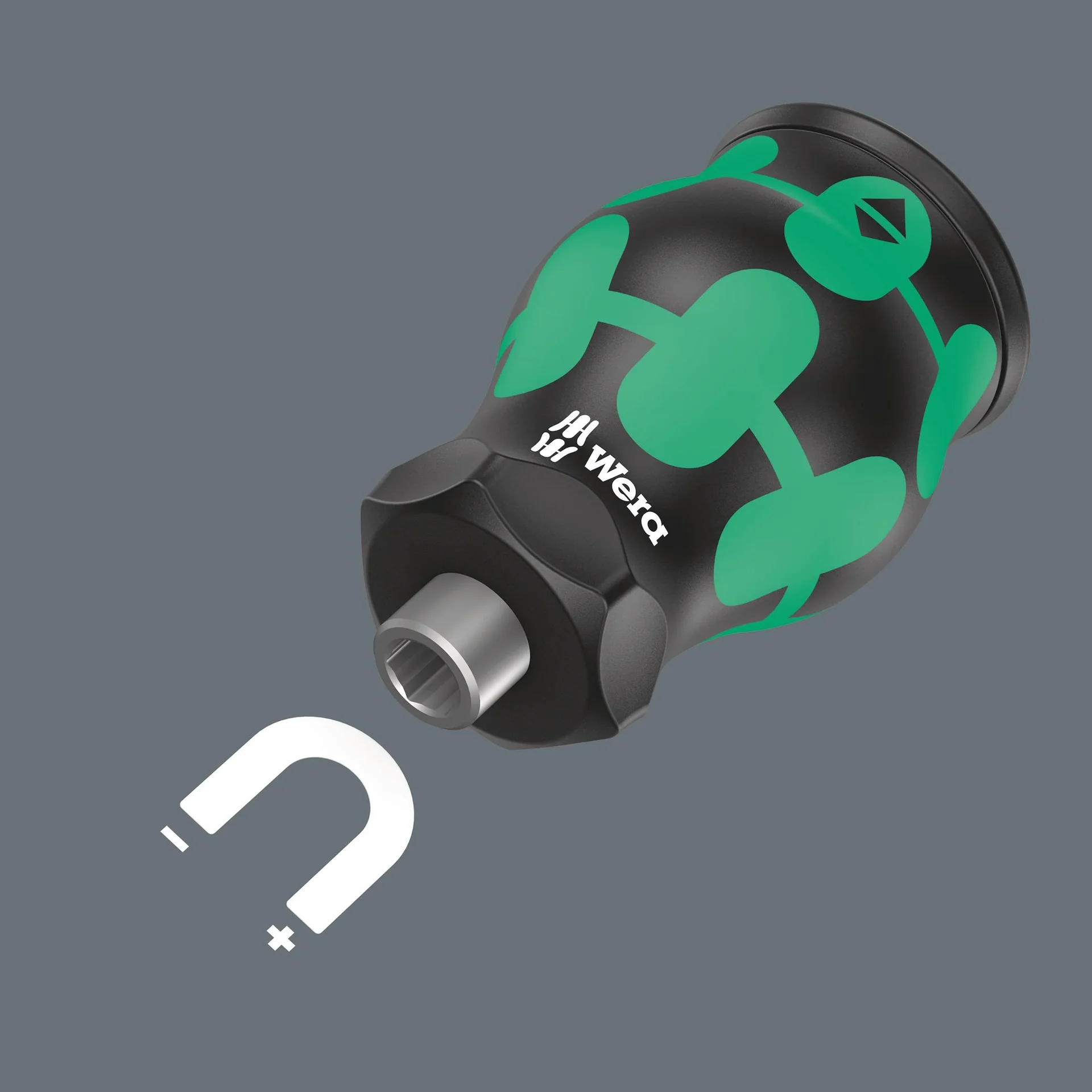 Schraubendreher mit Bithalter Kraftform Kompakt Stubby mit Bit Magazin, 6-teilig - 0