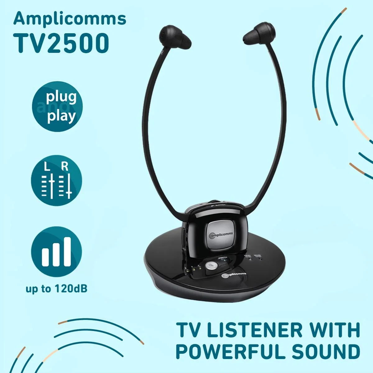 TV Stereo Verstärker Kopfhörer - 2