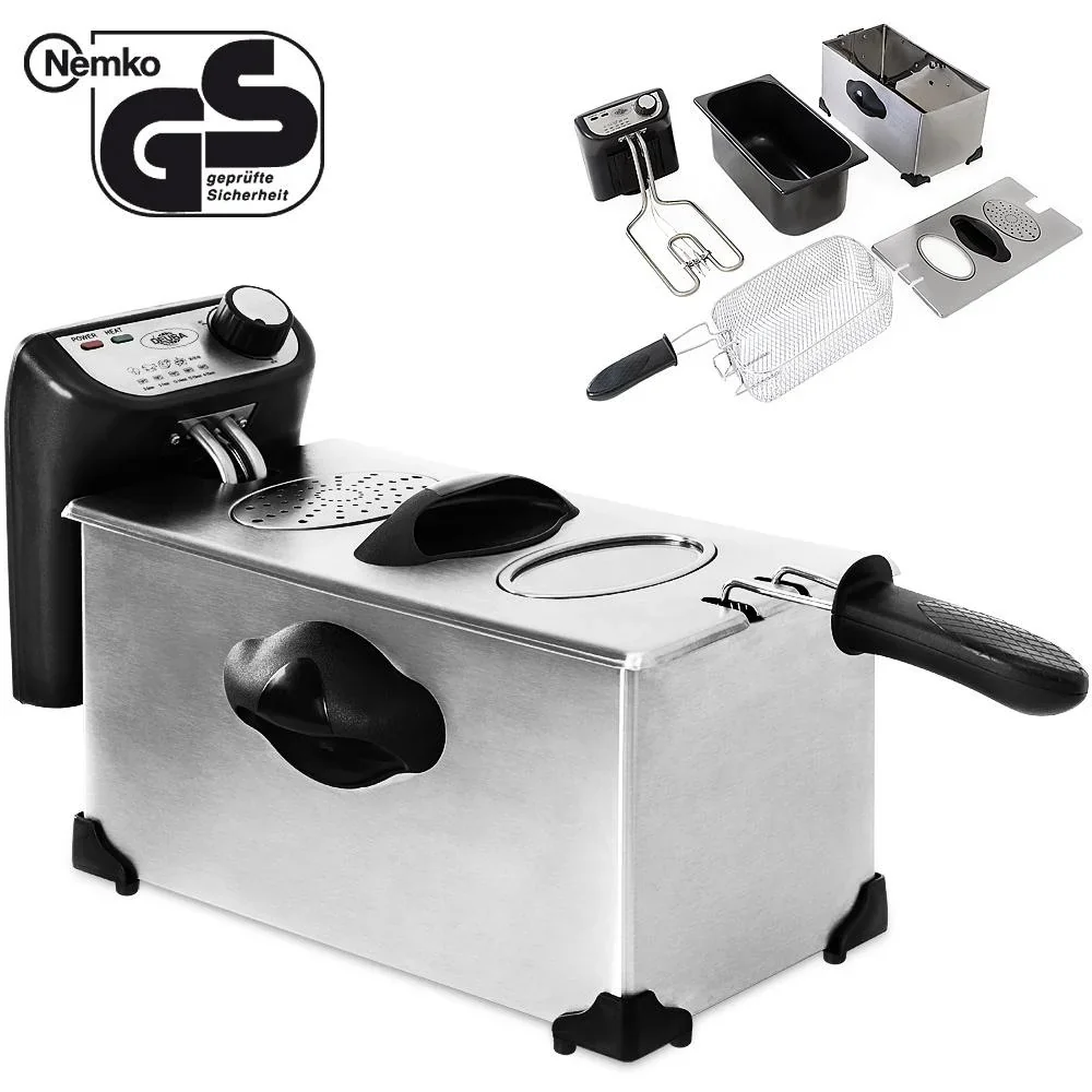 Elektrische Fritteuse - 2200W - 3L - 2
