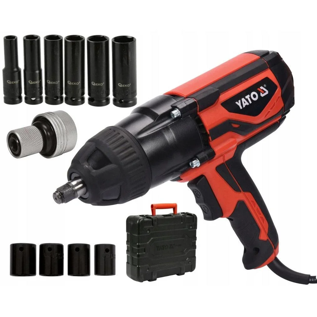 Elektro-Schlagschrauber - 1020W - 600Nm - 230V MIT zusätzlichen Einsätzen - 3