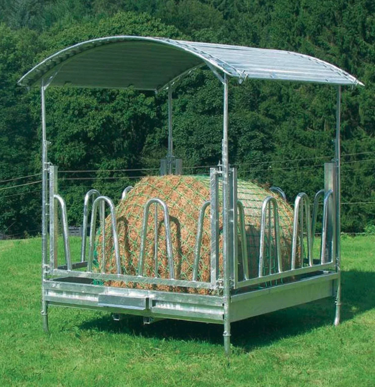 Futtersparnetz 3,6 x 2,4m, Maschenweite 10,0cm - 1