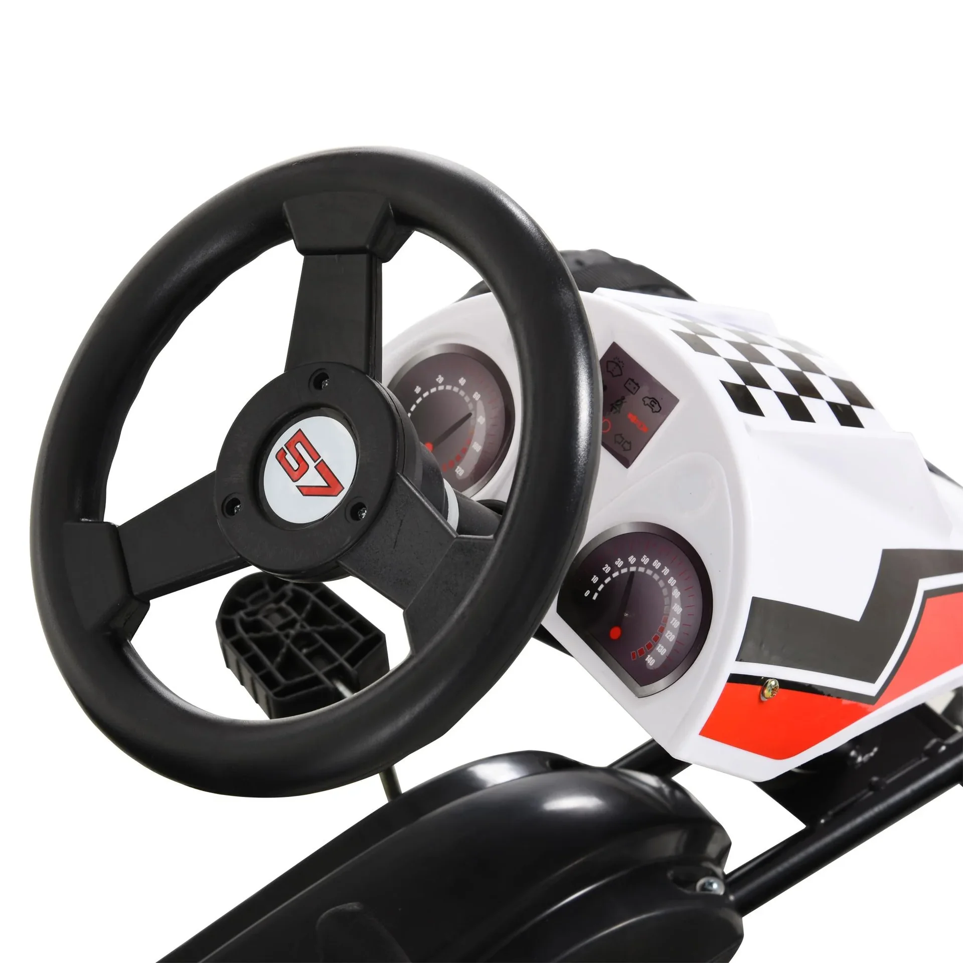 Kinder Go-Kart mit Handbremse - 0