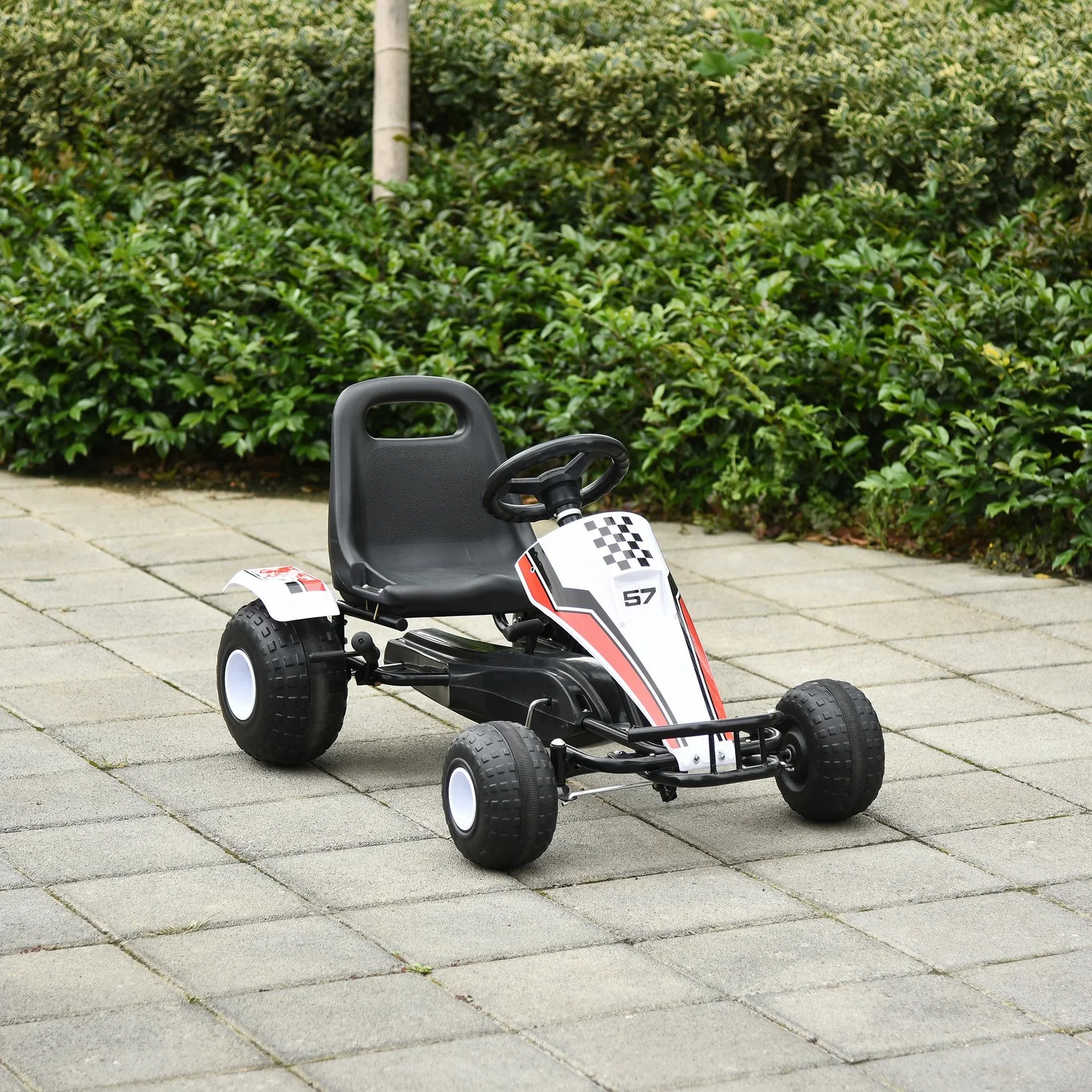 Kinder Go-Kart mit Handbremse - 7