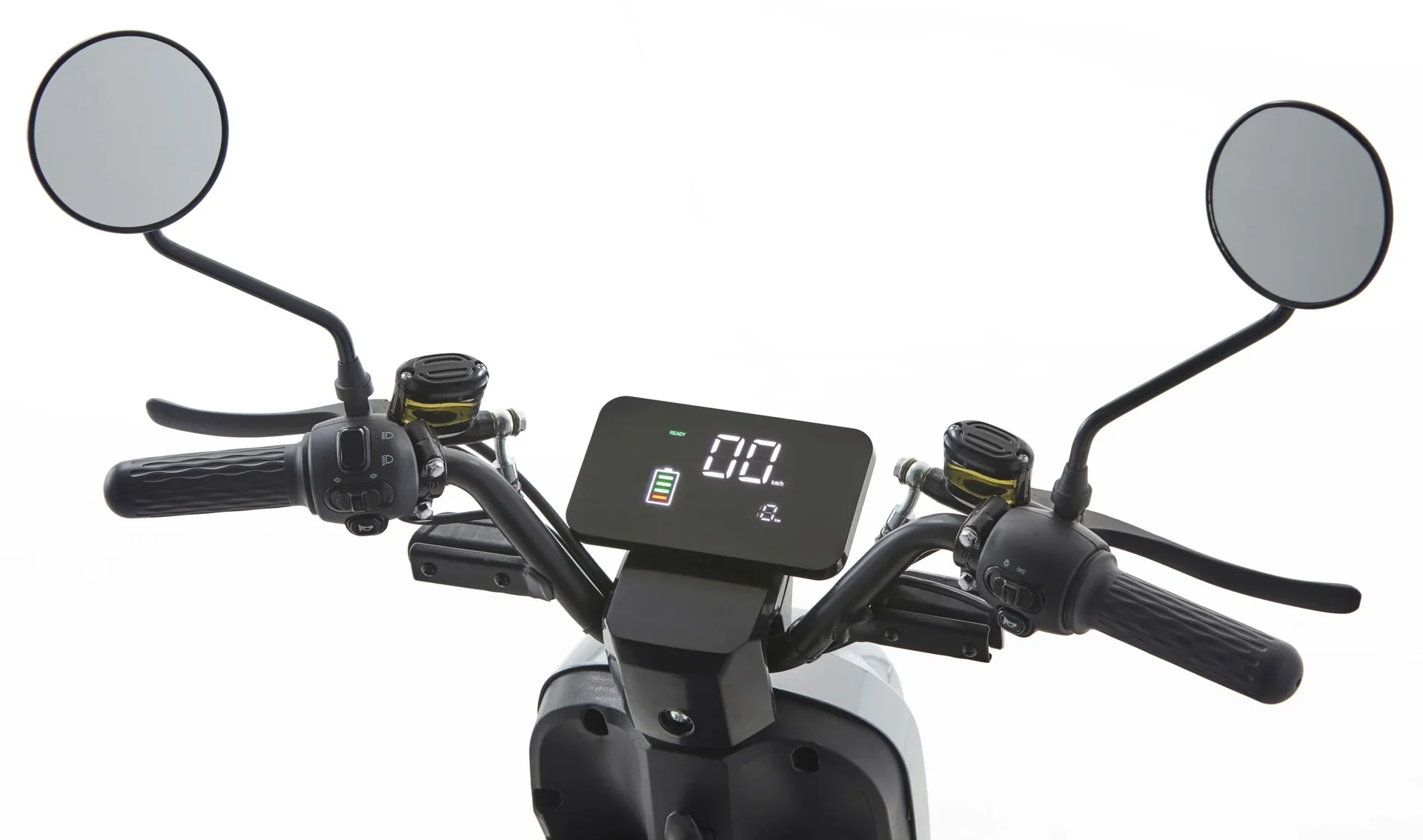 E-Roller "Messina" 45 km/h weiß - Sparsam - Effizient dank hochwertigem Radnabenmotor und Lithium-Akku - 1
