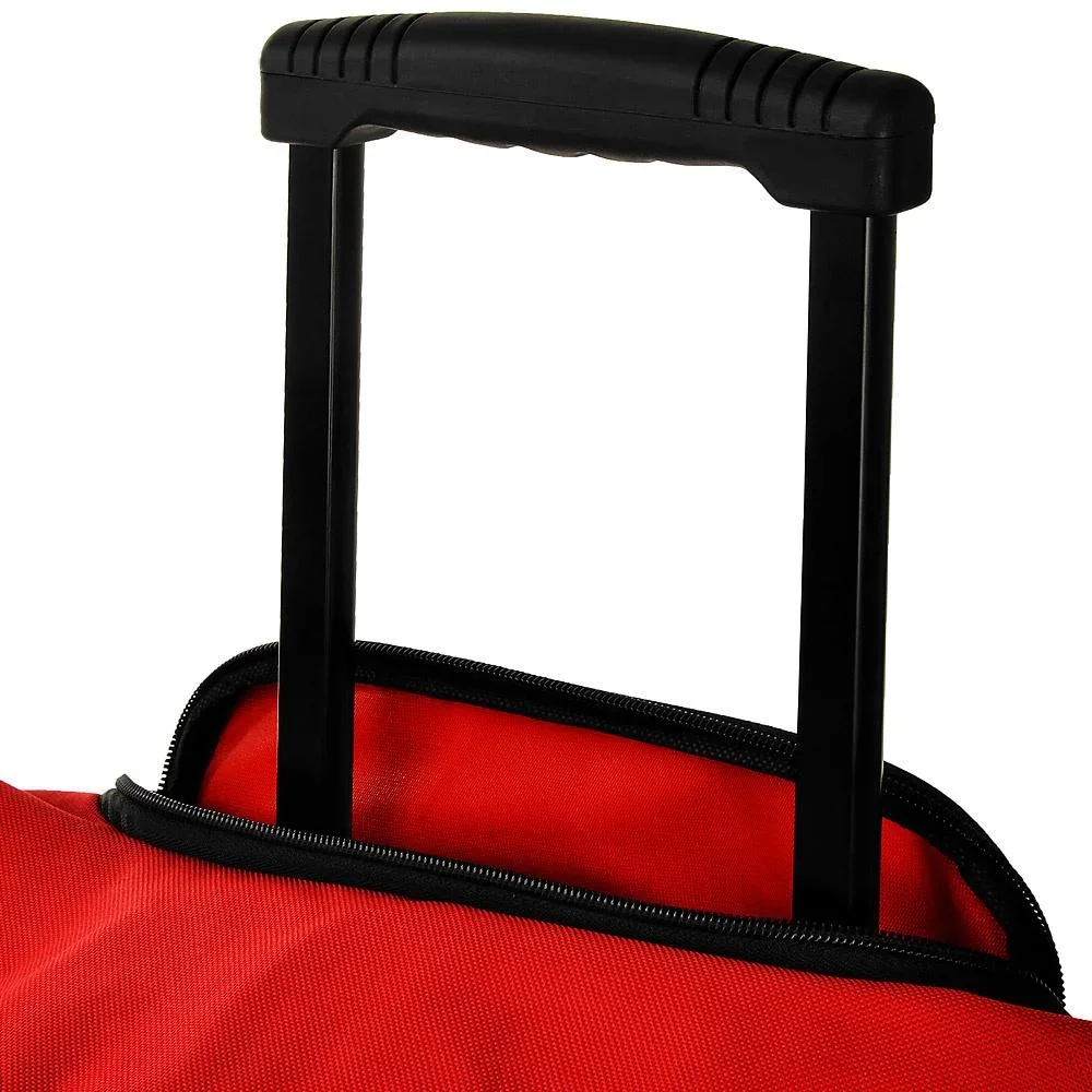 XXL-Reisetasche mit Trolleyfunktion rot 160 L - 1