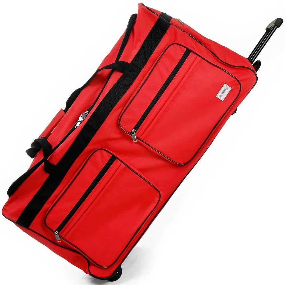 XXL-Reisetasche mit Trolleyfunktion rot 160 L - 5