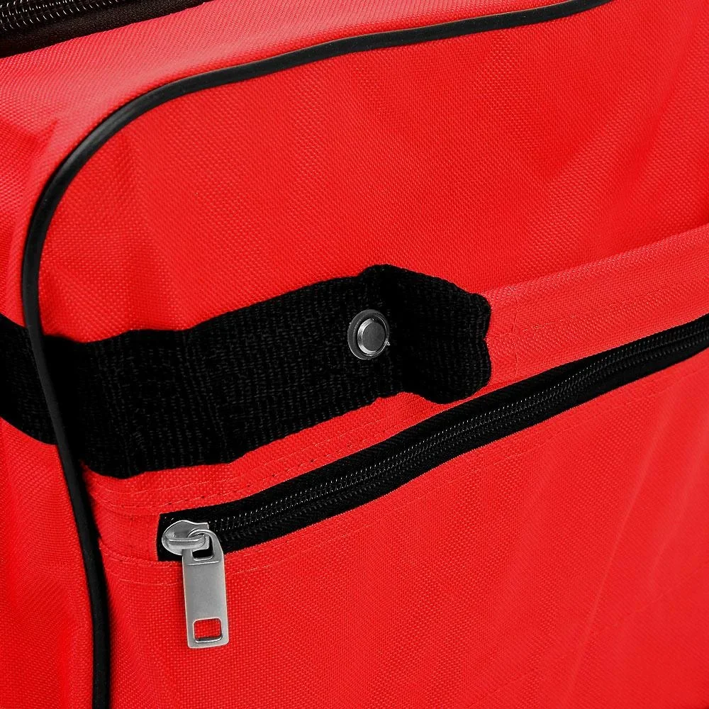 XXL-Reisetasche mit Trolleyfunktion rot 160 L - 8